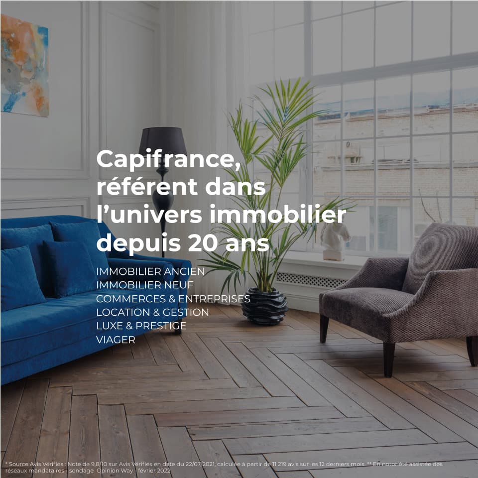 Capifrance - Référent immobilier depuis 20 ans