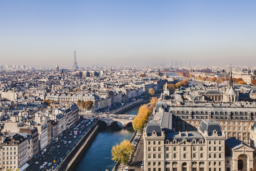 aerial,view,of,paris,,panoramic,scene,of,seine,river,and